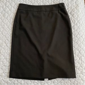 NWOT Calvin Klein Black Straight Skirt